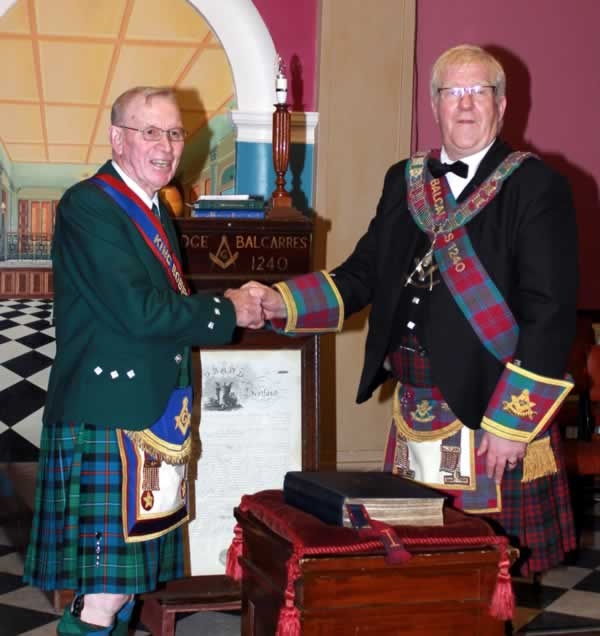 Colin McDonald (on Right) 